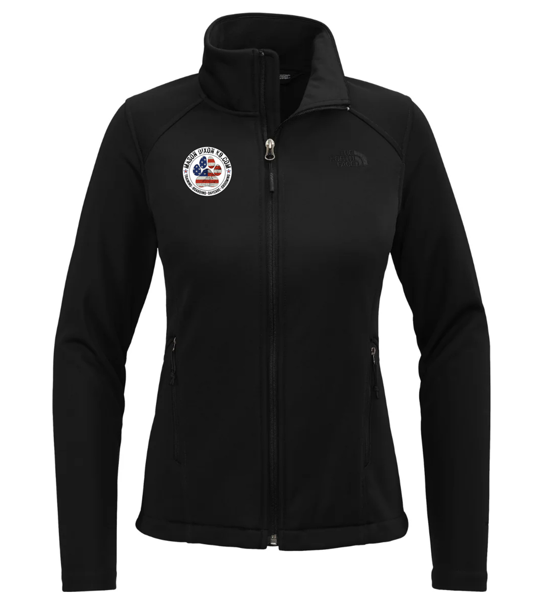 The North Face Ladies Chest Logo Ridgewall Soft Shell Jacket